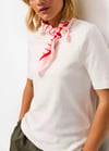 K4448 BİSİKLET YAKA PAMUKLU BASİC T-SHIRT