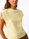 K4453 BİSİKLET YAKA KOLSUZ T-SHIRT