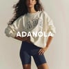 K4467 NAKIŞLI BİSİKLET YAKA KREM OVERSIZE SWEAT