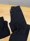 K4473 G.S LOW RİSE BAGGY SİYAH PANTOLON