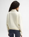 K4476 YAKALI OVERSIZE EKRU SWEAT