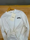 K4477 BORDO NAKIŞLI BEYAZ UZUN KOL T-SHIRT