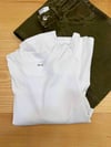 K4486 A.SOS BEYAZ BOXY T-SHIRT