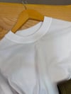 K4486 A.SOS BEYAZ BOXY T-SHIRT