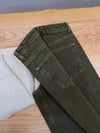 K4487 TPSHP YIKAMALI HAKİ BARREL JEAN