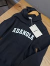 K4509 BASKILI KAPÜŞONLU OVERSIZE ANTRASİT SWEAT
