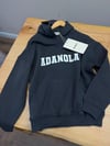 K4509 BASKILI KAPÜŞONLU OVERSIZE ANTRASİT SWEAT