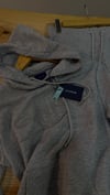 K4513 NAKIŞLI GRİ  KAPÜŞONLU SWEAT