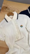 K4541 POLO YAKA NAKIŞLI T-SHIRT