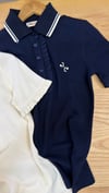 K4541 POLO YAKA NAKIŞLI T-SHIRT