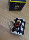 K4554 KARE DESEN BEAR BASKILI MUG