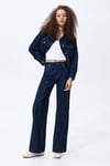 K4557 H.M EDİTİON KOYU LACİVERT JEAN