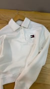 K4581 TM YARIM DÜĞMELİ EKRU SWEAT