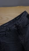 K4594  YANDAN MUMLAMA DETAYLI ANTRASİT BARREL JEAN 
