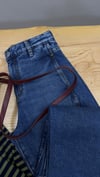 K4597 A.D YANDAN CEPLİ BARREL JEAN