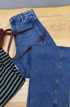 K4597 A.D YANDAN CEPLİ BARREL JEAN