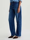K4597 A.D YANDAN CEPLİ BARREL JEAN