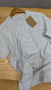 K4600 1.N PAMUKLU GRİ  T-SHIRT