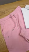 K4632  E.PARK FİYONK DETAYLI ŞEHİR BOY PEMBE SWEAT ŞORT 