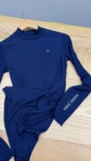 K4656 TM DİK YAKA UZUN KOL LACİVERT BODYSUİT