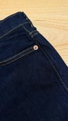 K4658 C.OS KONTRAST DİKİŞLİ KOYU LACİVERT JEAN
