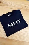K4676 H.SH BASKILI LACİVERT SWEAT
