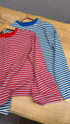 K4677 T.U ÇİZGİLİ UZUN KOL T-SHIRT