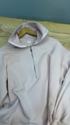 K4682 ARKT YARIM FERMUARLI PUDRA SWEAT