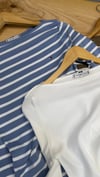 K4692 TM KAYIK YAKA  1/3 KOL T-SHIRT