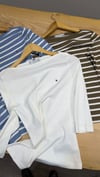 K4692 TM KAYIK YAKA  1/3 KOL T-SHIRT