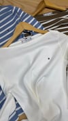 K4692 TM KAYIK YAKA  1/3 KOL T-SHIRT