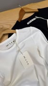 K4722 IVY YAKA DETAYLI DOKUMA UZUN KOL T-SHIRT