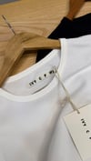 K4722 IVY YAKA DETAYLI DOKUMA UZUN KOL T-SHIRT