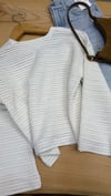 K4739 AJURLU EKRU ONE SIZE KAZAK