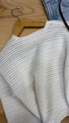 K4739 AJURLU EKRU ONE SIZE KAZAK