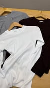 K4757 TPSHP BİSİKLET YAKA UZUN KOL BASİC T-SHIRT