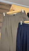 K4764 YÜN KARIŞIMLI PİLELİ KUMAŞ PANTOLON