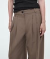 K4764 YÜN KARIŞIMLI PİLELİ KUMAŞ PANTOLON