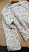 K4767 AJURLU ONE SIZE KREM KAZAK