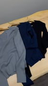K4775 N.KD V YAKA FİTİLLİ PAMUKLU KAZAK