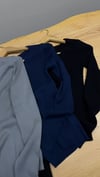 K4775 N.KD V YAKA FİTİLLİ PAMUKLU KAZAK