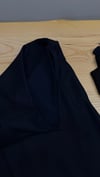 K4788 YÜN KARIŞIMLI ASİMETRİK LACİVERT ETEK