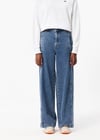 K4794 LCT WİDE LEG MAVİ DENİM PANTOLON