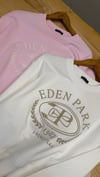 K4816 E.P NAKIŞLI BİSİKLET YAKA SWEAT