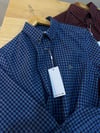 MEN1047 LCST MİNİ KARELİ SLİM FİT PAMUKLU GÖMLEK