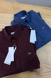 MEN1047 LCST MİNİ KARELİ SLİM FİT PAMUKLU GÖMLEK