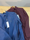 MEN1047 LCST MİNİ KARELİ SLİM FİT PAMUKLU GÖMLEK