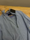 MEN1190 T.BKR MAVİ TAM FERMUARLI TRİKO HIRKA