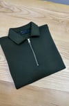 MEN1199 AS.OS YARIM FERMUARLI HAKİ SWEAT
