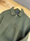 MEN1199 AS.OS YARIM FERMUARLI HAKİ SWEAT